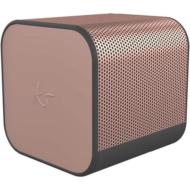 KitSound BoomCube Portable Wireless Bluetooth Speaker - Rose Gold