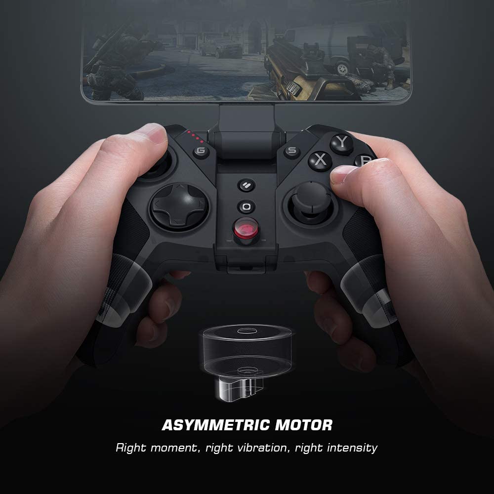GameSir G4 Pro Wireless Switch Game Controller for PC/iOS/Android Phone, Dual Shock USB Mobile Gamepad