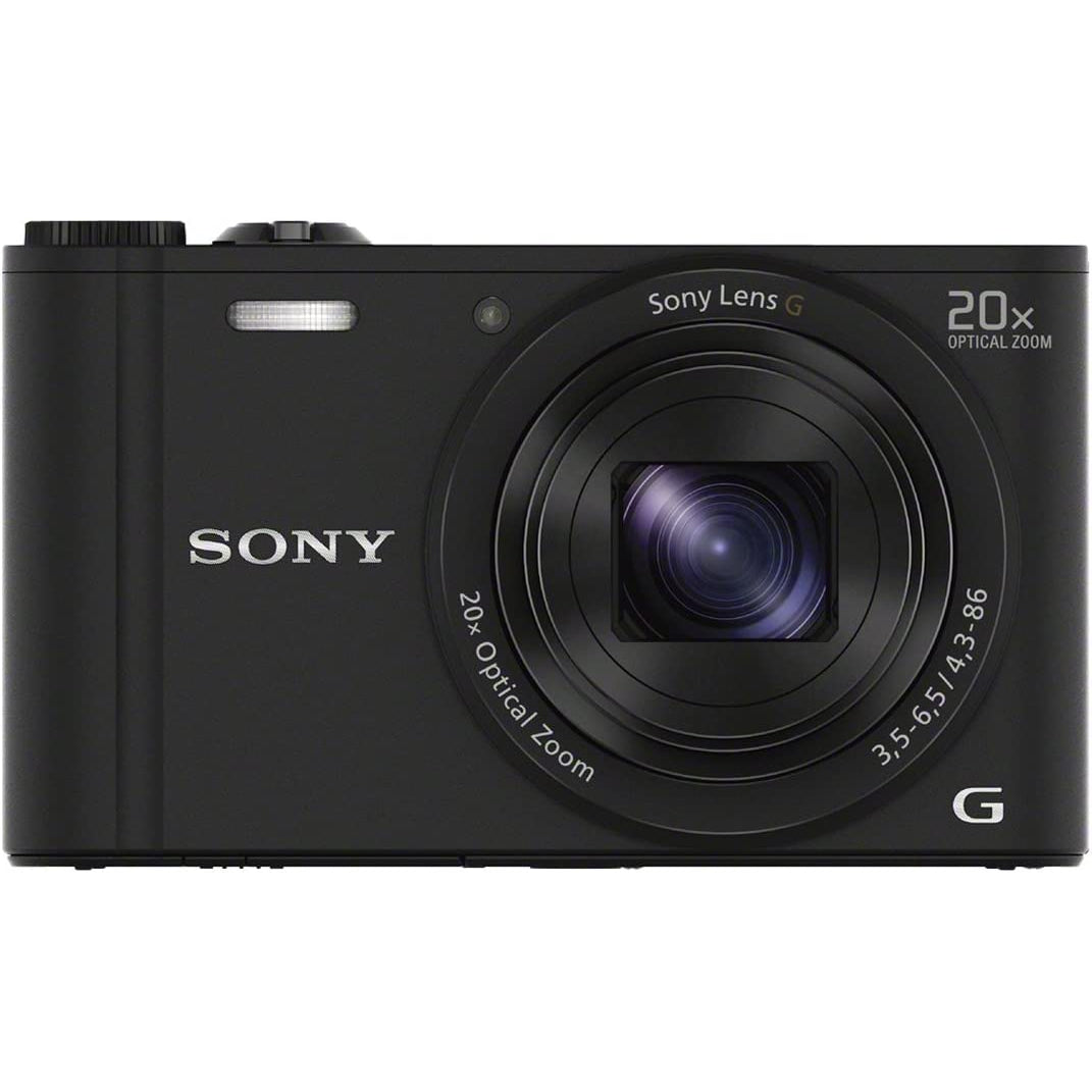 Sony Cyber-Shot DSC-WX350 Compact Camera - Black