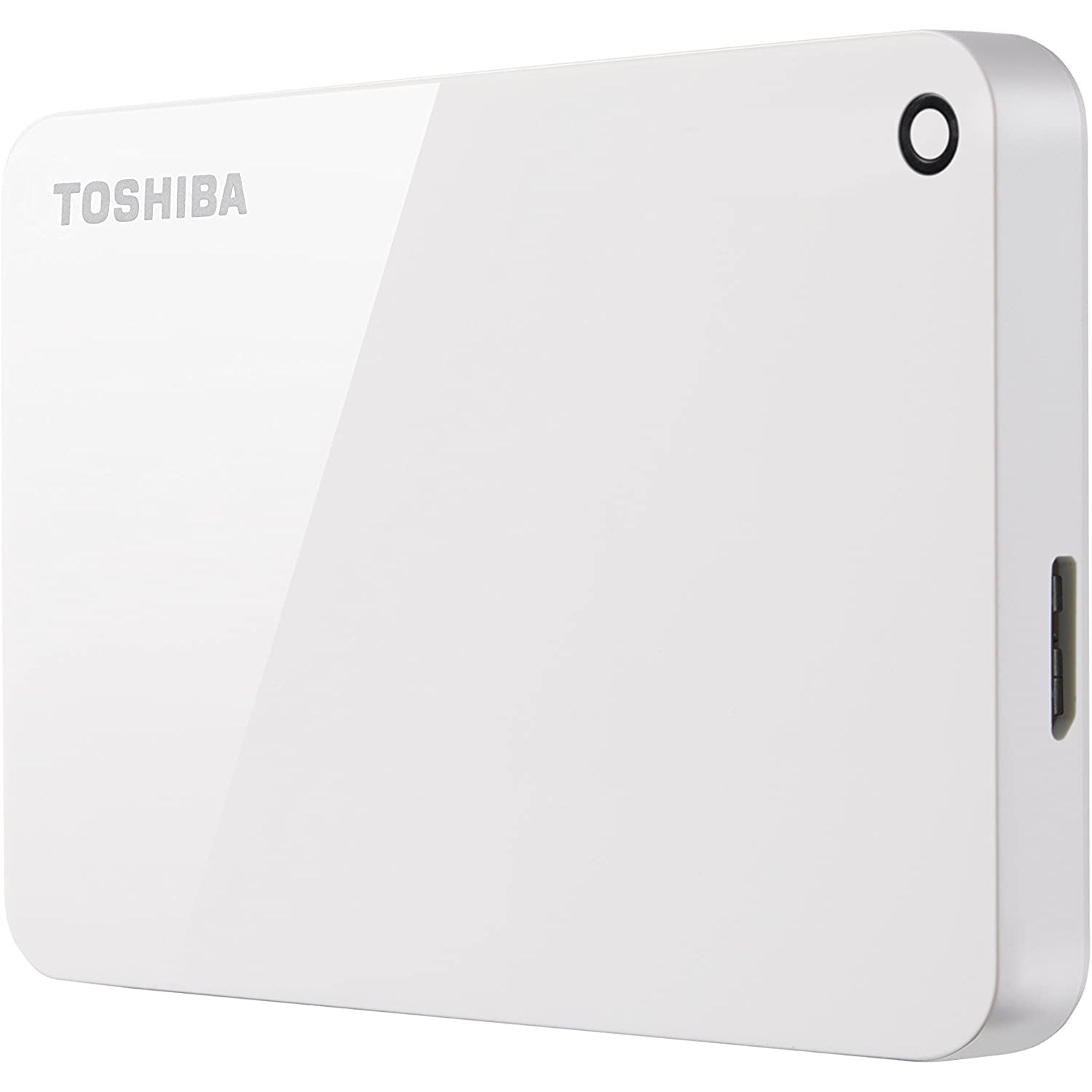 Toshiba Canvio Advance 1TB Portable External Hard Drive USB 3.0, White