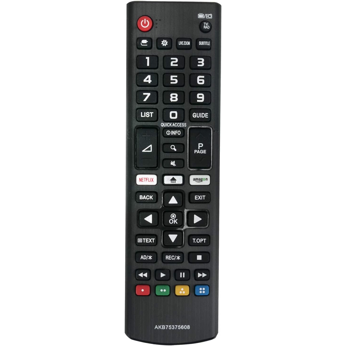 LG AKB75375608 Television Remote Control for 4K 8K OLED UHD HDR TVs