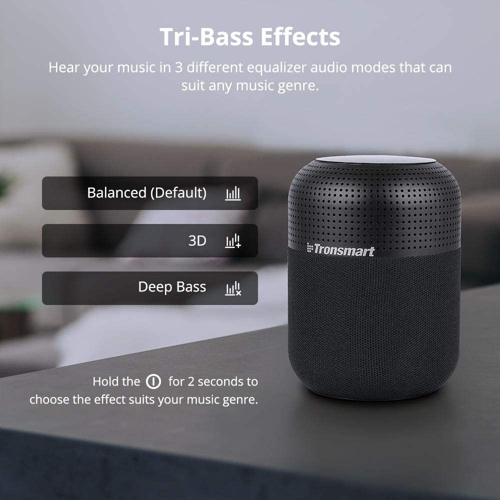 Tronsmart Element T6 Max Powerful Loud Wireless Speaker - Black