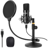 Mayoga USB Microphone 192kHz/24bit Condenser Cardioid Mic Kit