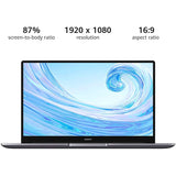 HUAWEI MateBook D 15, AMD Ryzen 7, 8GB RAM, 512GB SSD, Multi-screen Collaboration, Fingerprint Reader, Space Grey