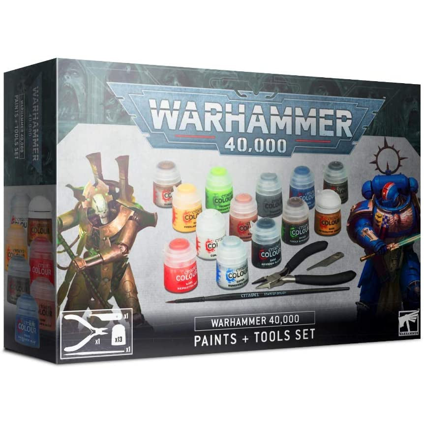 Warhammer 40,000 - Paints and Tools Set
