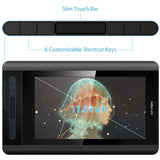 XP-Pen Artist12 11.6" Graphics Drawing Tablet Monitor Pen Display, Black