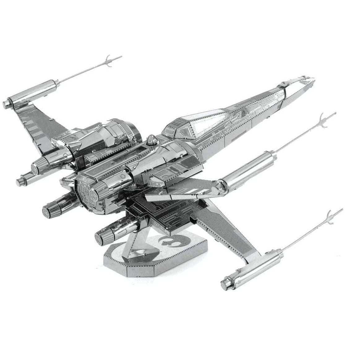 Metal Earth Star Wars Poe Dameron's X-Wing Fighter 3D Metal Models Kit