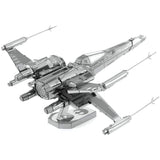 Metal Earth Star Wars Poe Dameron's X-Wing Fighter 3D Metal Models Kit