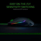 Razer Lancehead Tournament Edition Gaming Mouse, Black