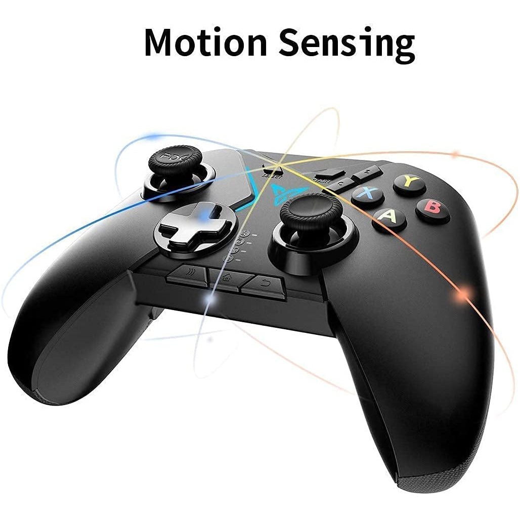 Flydigi Apex Wireless Controller, RGB Lighting Gamepad. Support for Android, Xcloud, Tablet, TV Box, PC, Steam - Black