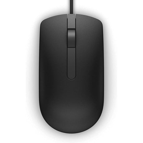 Dell MS116 Scroll Wheel PC Mouse for PC - Black - Refurbished Pristine