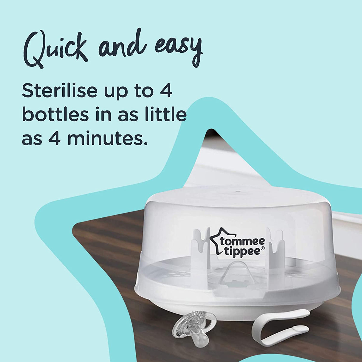 Tommee Tippee Micro-Steam Microwave Steriliser