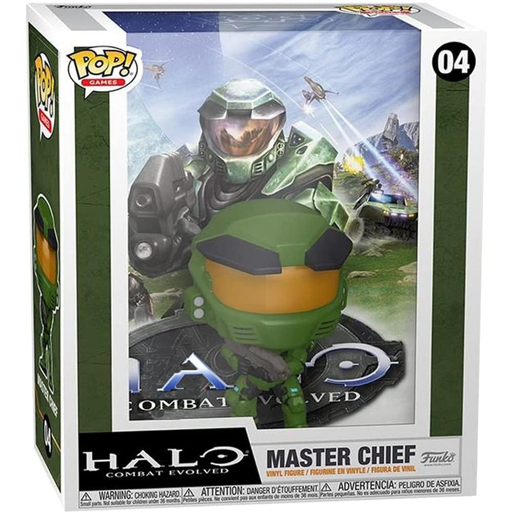 Funko Pop 4 - Halo: Combat Evolved - Master Chief (Damaged Box)
