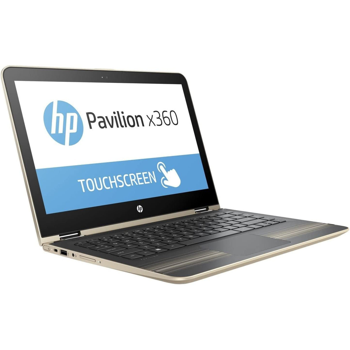 HP Pavilion x360 13-u163sa Gold 13.3in Laptop Intel Core i5-7200U, 8GB RAM, 128GB SSD, Windows 10 - Z3C93EA#ABU
