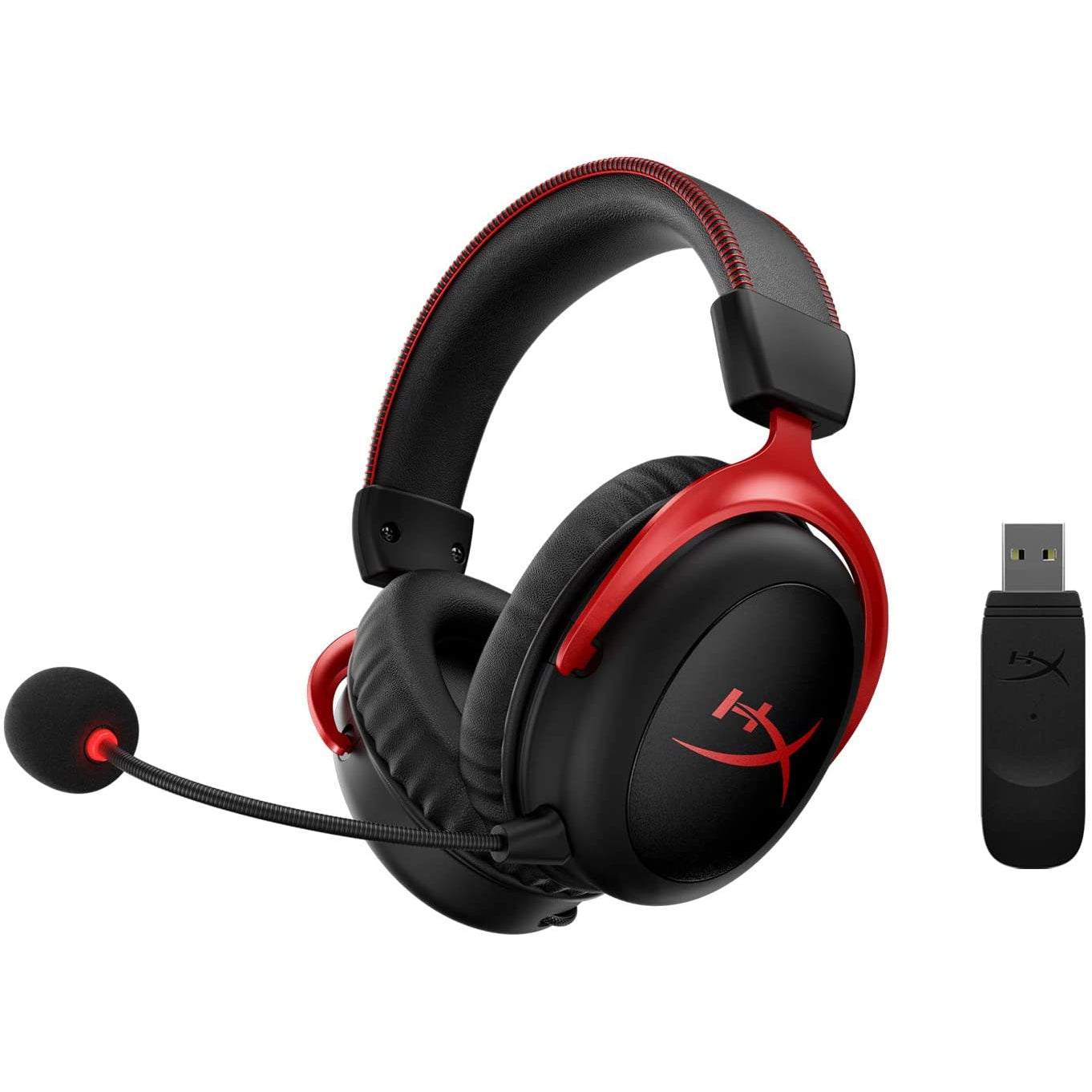 HyperX Cloud II Wireless Gaming Headset for PC, PS4, PS5, Nintendo Switch - Refurbished Excellent