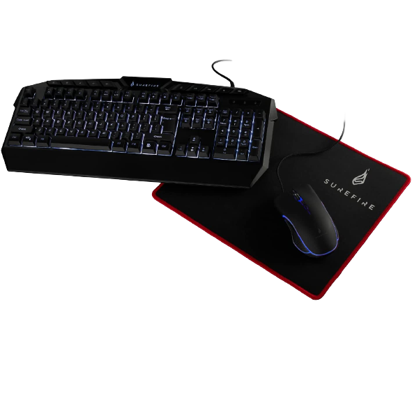 Surefire Kingpin RGB Gaming Keyboard Mouse & Mat Combo