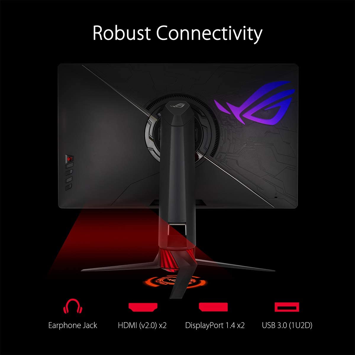 Asus ROG Strix XG27UQ DSC Gaming Monitor - Black
