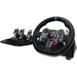 Logitech G29 Driving Force Racing Wheel and Floor Pedals for PlayStation and PC, Black
