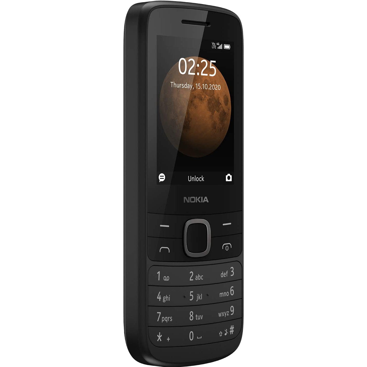 Nokia 225 4G 2.4-Inch UK SIM-Free Feature Phone - Grey - Refurbished Pristine