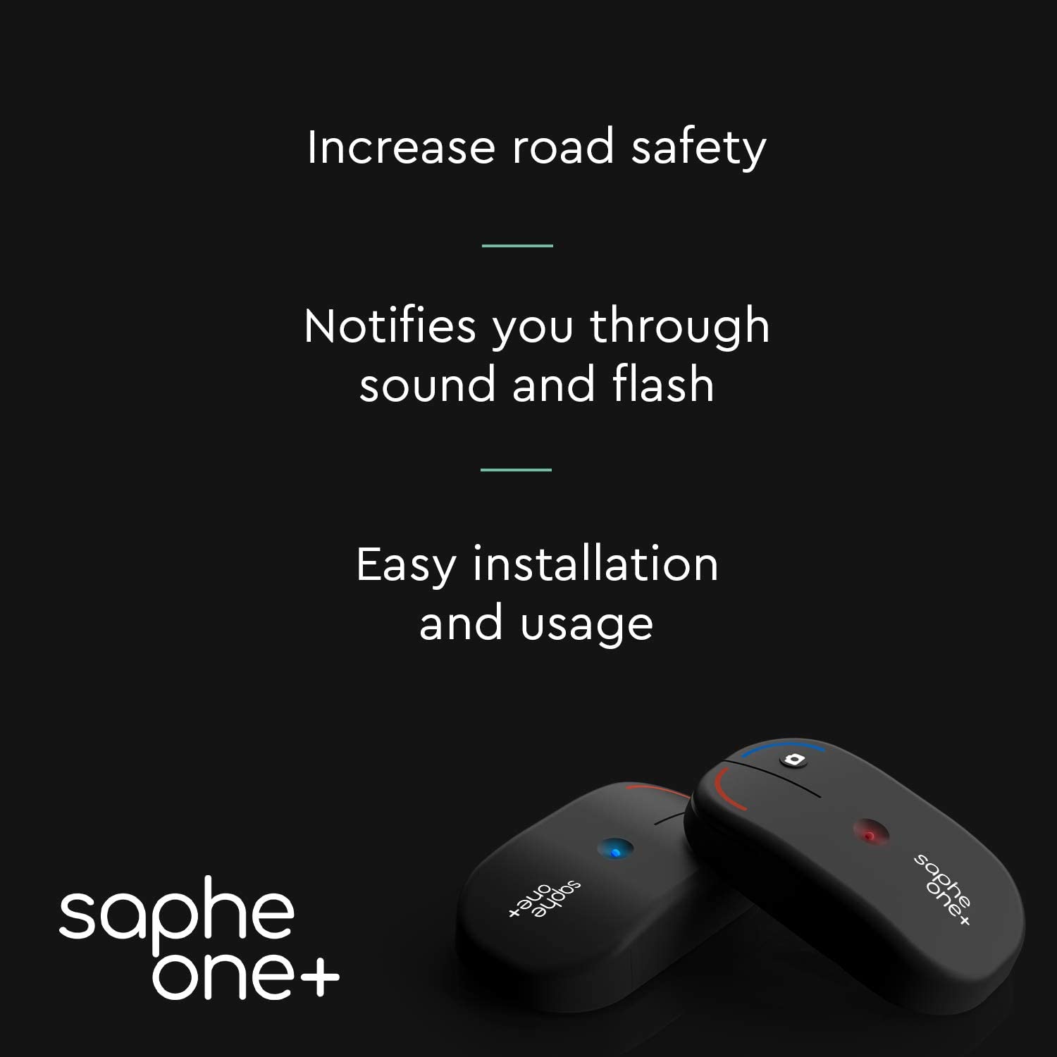 Saphe One+ Traffic Alarm