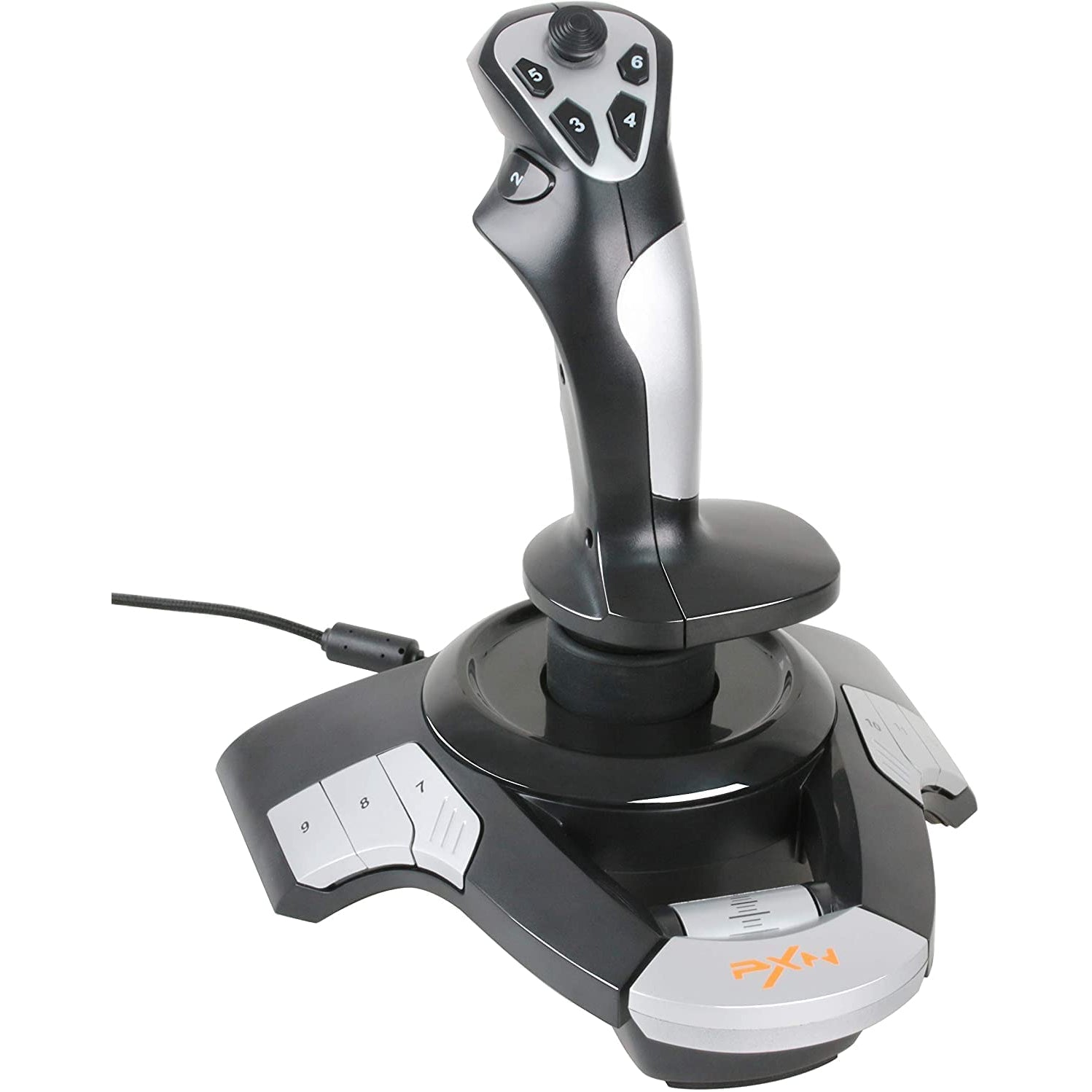 PXN F16 Wired Flight Stick Joystick with Vibration Function
