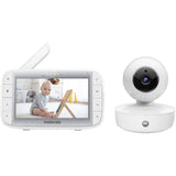 Motorola MBP50 Digital Video Baby Monitor, White