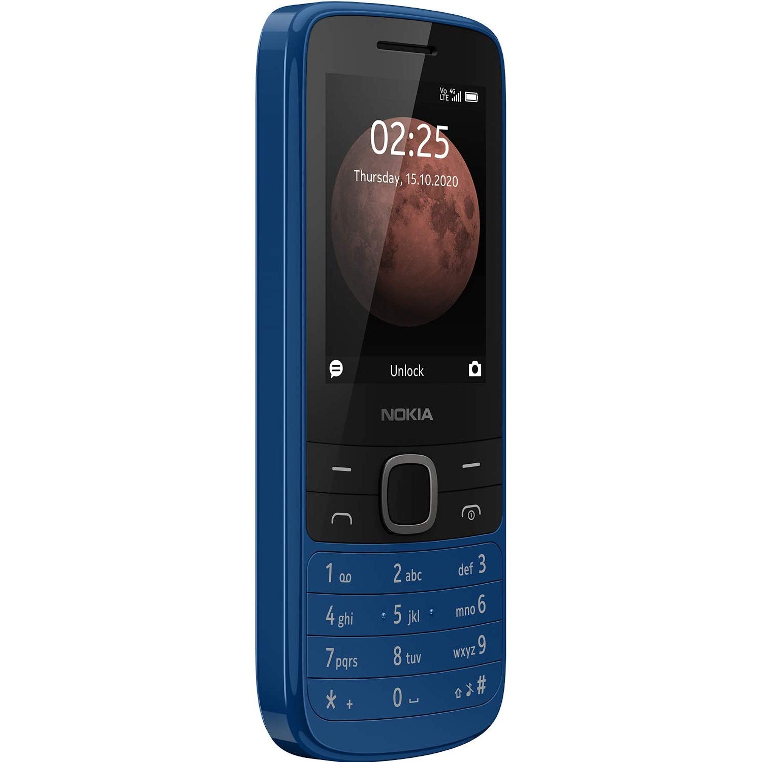 Nokia 225 4G 2.4-Inch UK SIM-Free Feature Phone - Blue - Refurbished Excellent