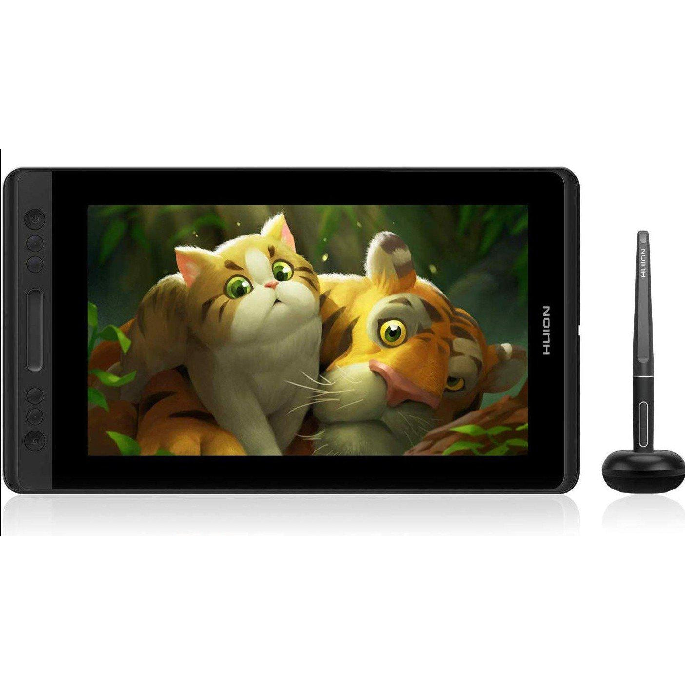 Huion Kamvas Pro 13 Full HD 13.3 inch Graphics Tablet Monitor with Battery-free for On Screen Sketching and Drawing