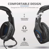 Trust Gaming GXT 488 Forze Gaming Headset for PS4 - Black and Blue