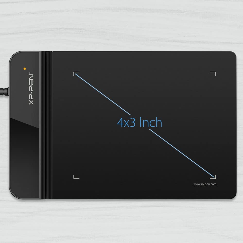 XP-PEN G430S Graphics Tablet 4x3 inch for osu! Art Design Pen Drawing Tablet Black