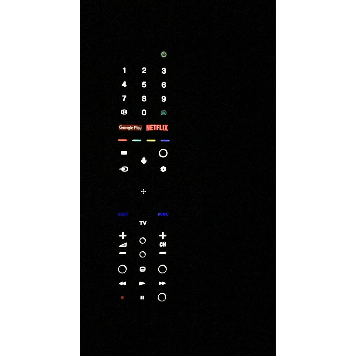 Sony RMF-TX611E Voice Command Remote Control For SONY 4Κ HD TV, Gunmetal