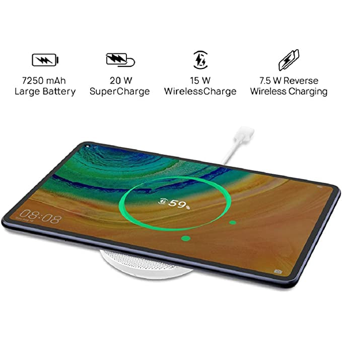 Huawei MatePad Pro 10.8 (2019) 128GB Tablet, Midnight Grey, Refurbished Excellent