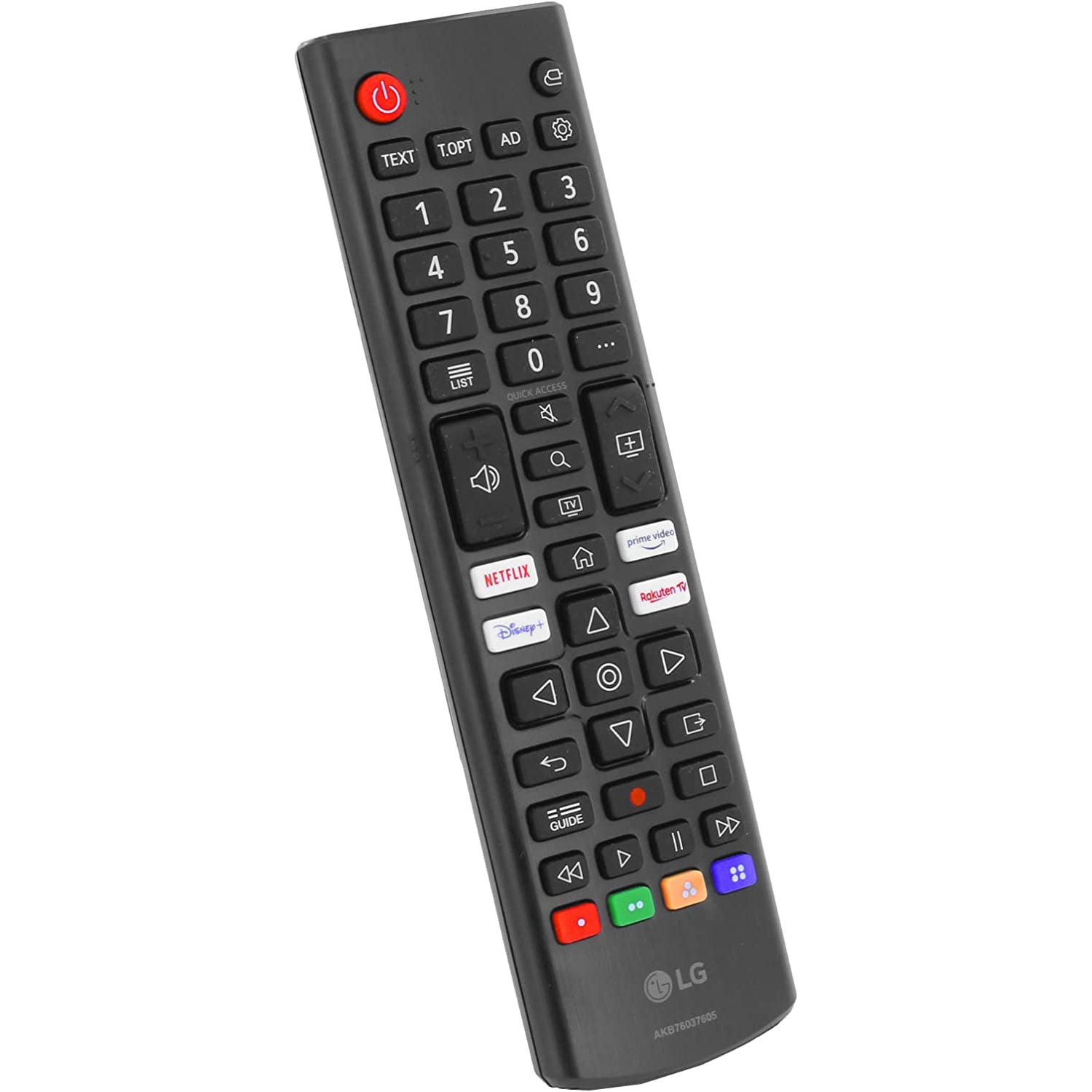 LG AKB76037605 Television Remote Control for 4K 8K OLED UHD HDR TVs