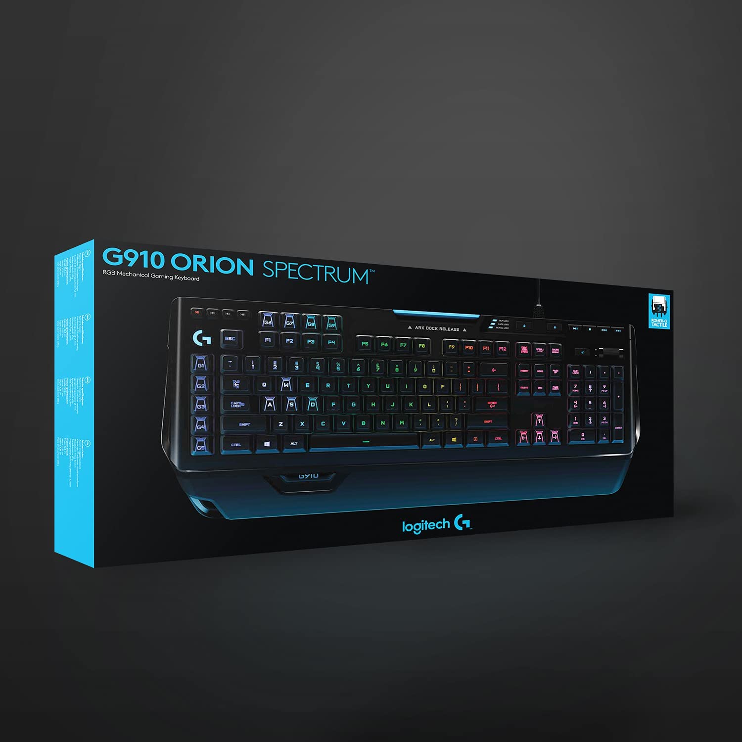 Logitech G910 Orion Spectrum Illuminated Mechanical Gaming Keyboard