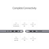 Asus VivoBook X510UA-EJ1235T 15.6" Laptop - Intel Core i7, 4GB RAM, 1TB - Grey
