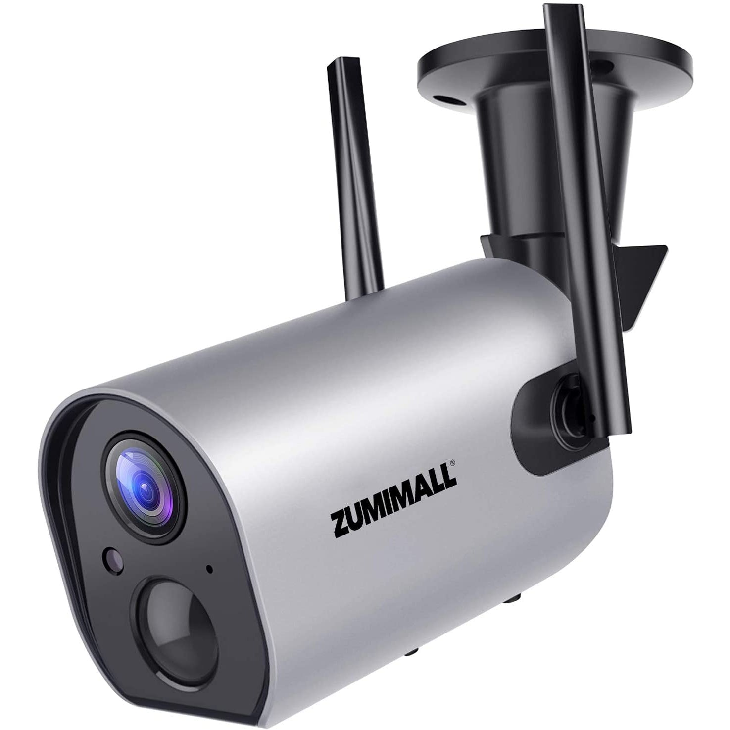 Zumimall Wireless Outdoor Security Camera - Grey
