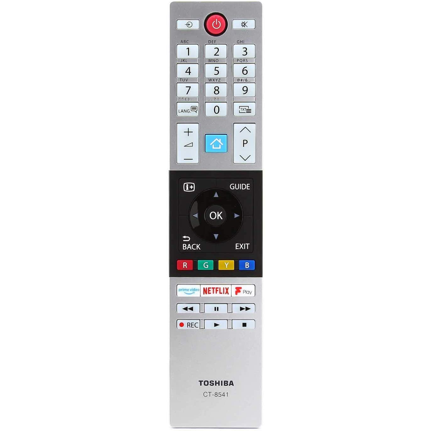 Toshiba CT-8541 Genuine Remote Control for 2018 2019 LED TVs