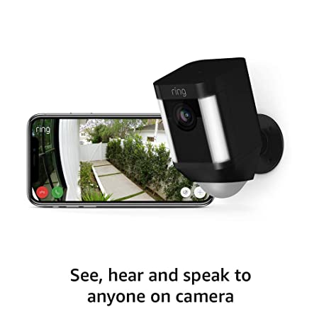 Ring Spotlight Cam Battery - Outdoor Security Camera & Spotlight