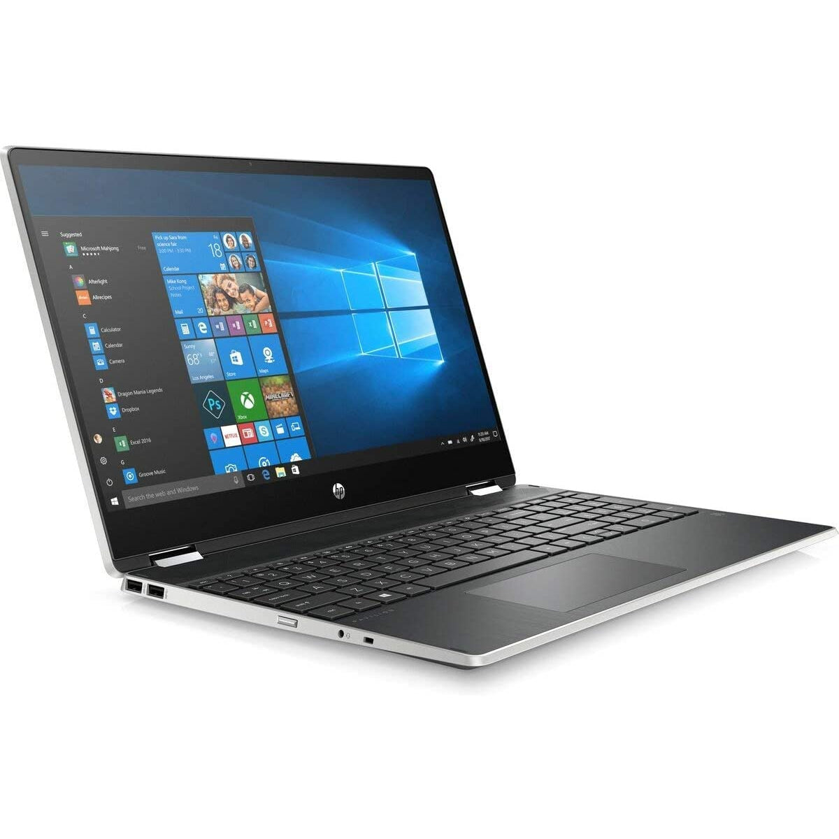 HP Pavilion 15-DQ1004NA 15.6" Laptop, Intel Core i3, 8GB, 1TB, 8UN70EA#ABU, Silver