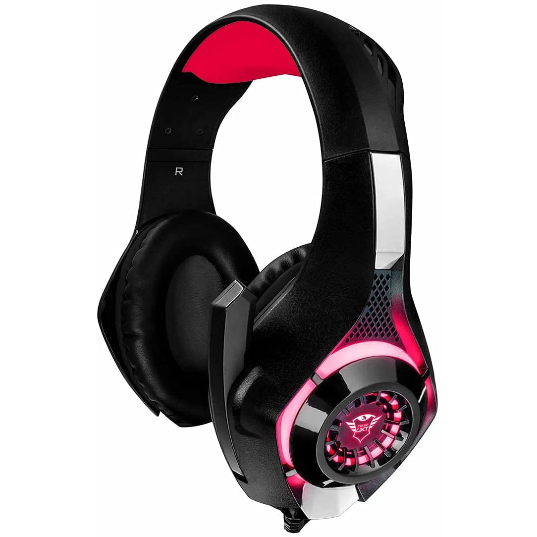 Trust Gaming GXT 313 Nero Illuminated Gaming Headset for PC and Laptop, Black