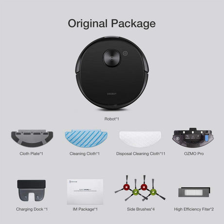 Ecovacs DEEBOT OZMO T8 AIVI Robot Vacuum Cleaner