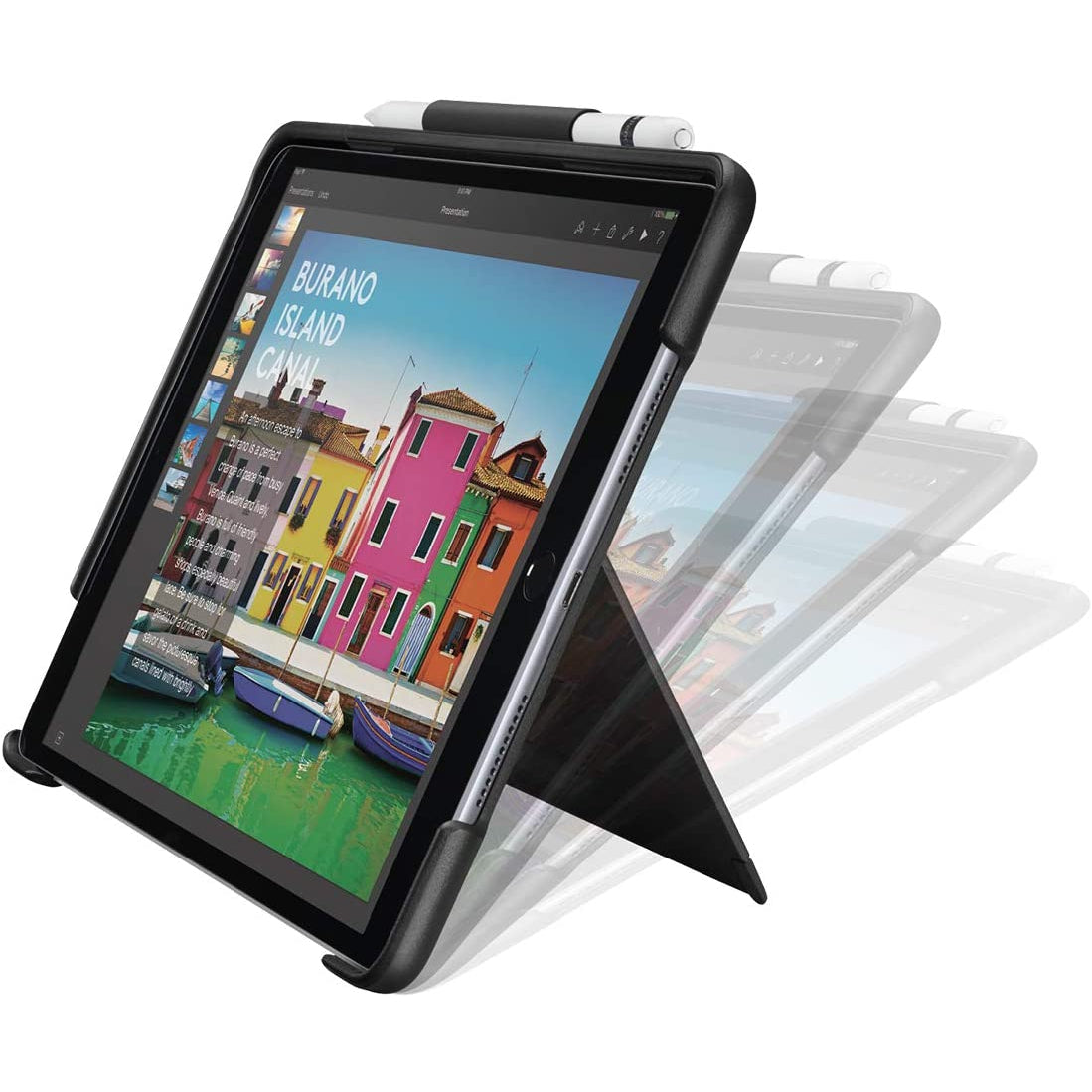 Logitech Slim Combo Detachable Keyboard for iPad Pro 12.9-Inch - Black