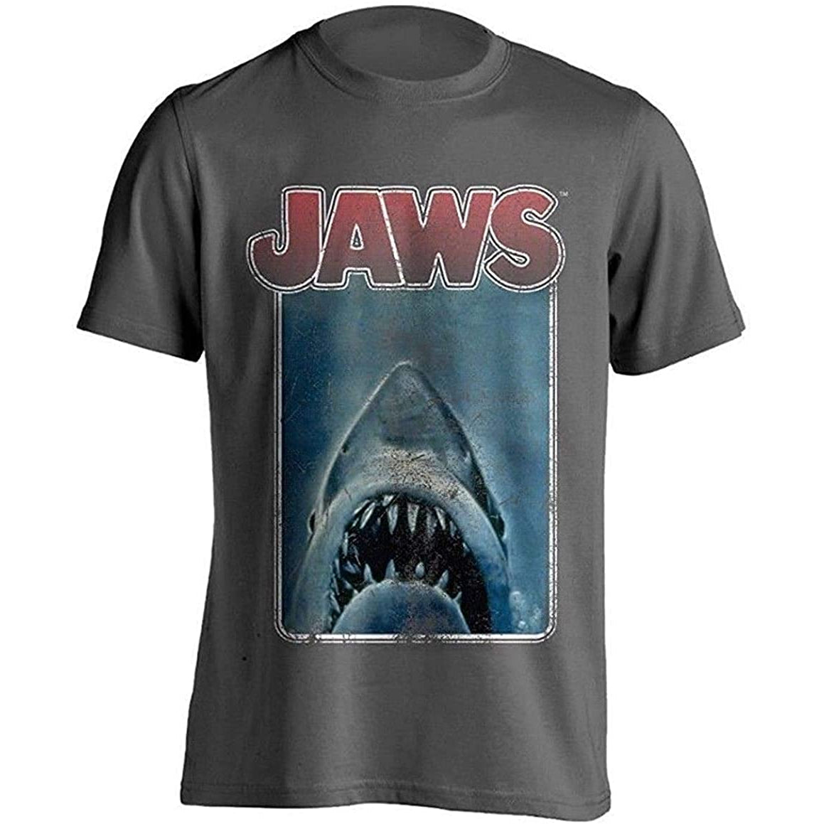 Jaws - Distressed Poster - Official Mens T Shirt - XL