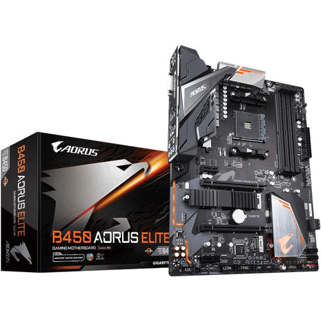 Gigabyte B450 Aorus Elite AM4 Gaming Motherboard