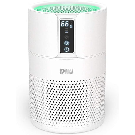 DIKI Smart Air Purifier for Home - White
