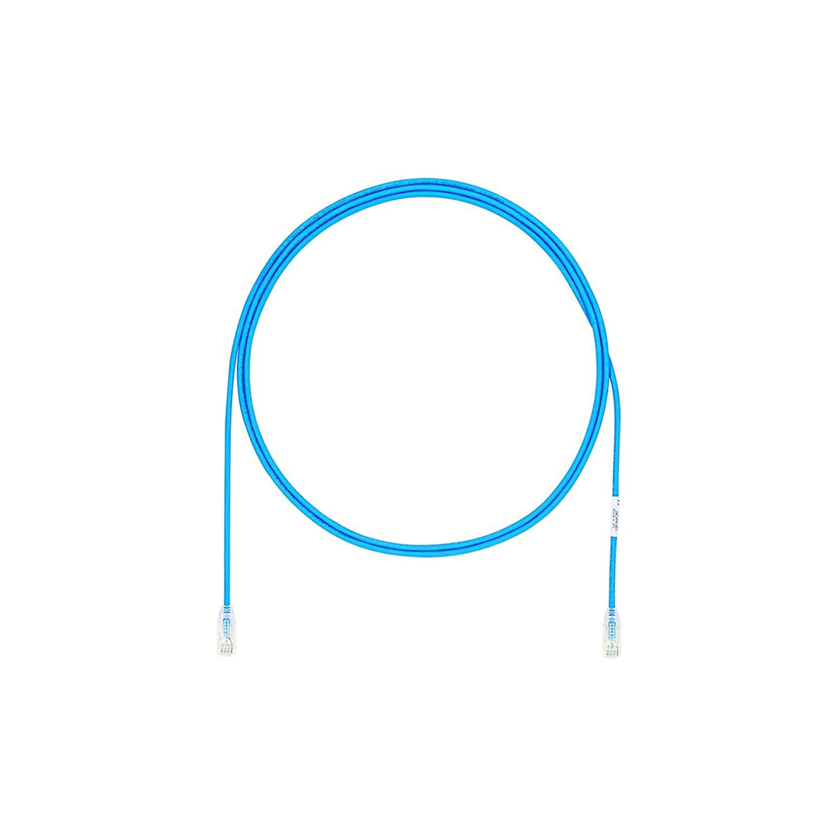 Panduit UTP28SP3MBU 28 AWG 4-Pair Stranded UTP Patch Cord, 3m, Blue