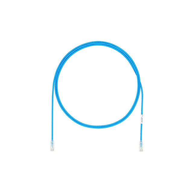 Panduit UTP28SP3MBU 28 AWG 4-Pair Stranded UTP Patch Cord, 3m, Blue