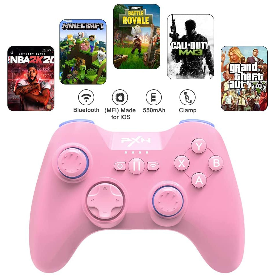 PXN Speedy Wireless Controller - Pink