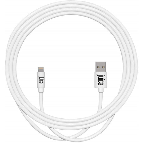 Juice Charge & Sync Lightning Cable - White