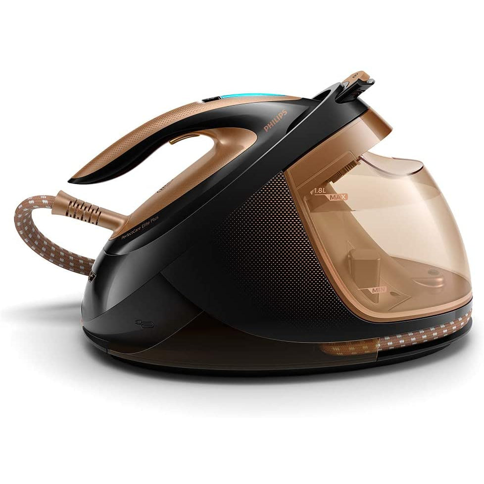 Philips GC9682/86 PerfectCare Elite Plus Steam Generator Iron, Black/Gold - Refurbished Excellent